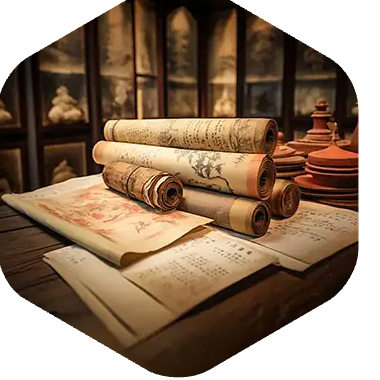 I Ching scrolls
