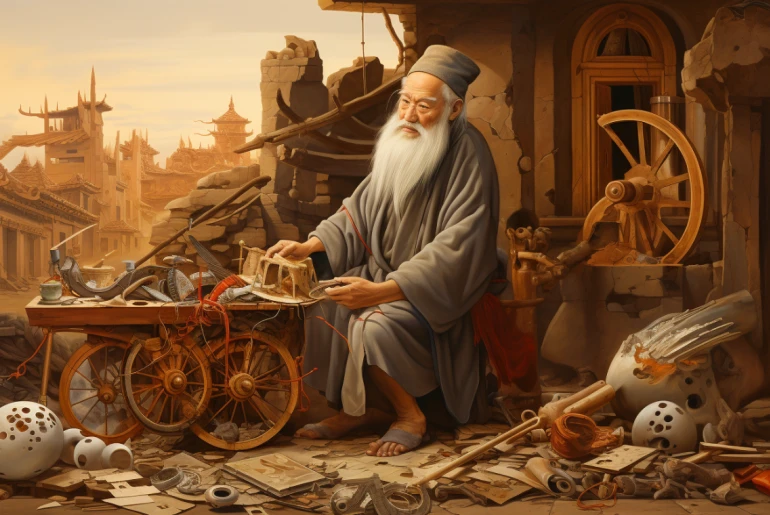 Image for hexagram 18, Repair