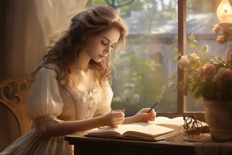 attractive_lady_writing_a_journal1694563874