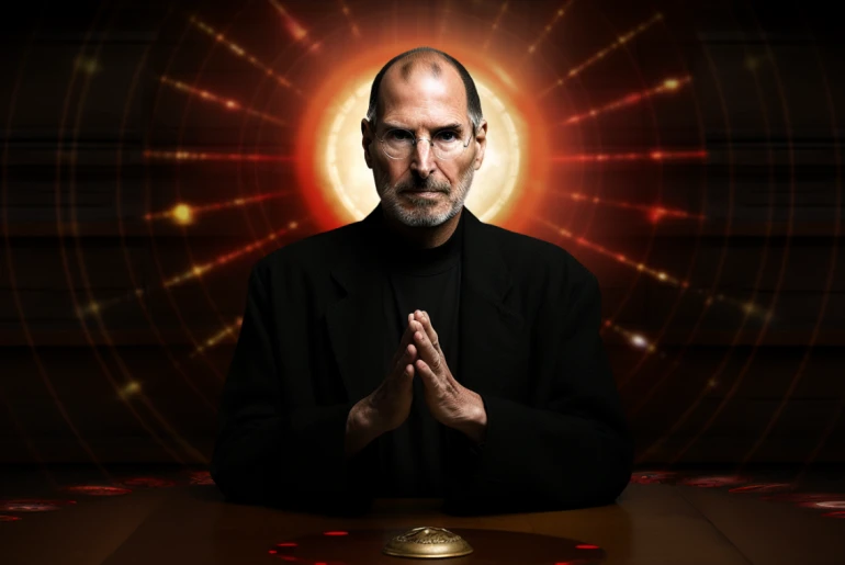 Steve Jobs consulting the I Ching for business guidance